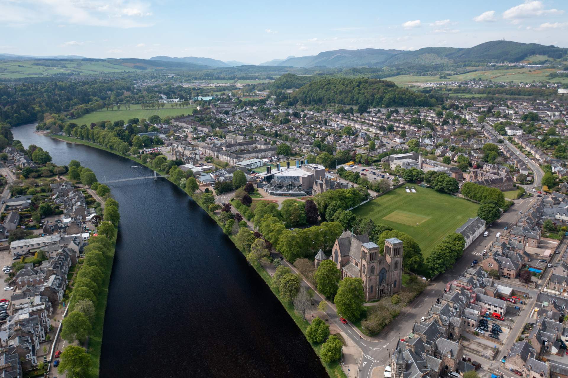 Inverness and River Ness view