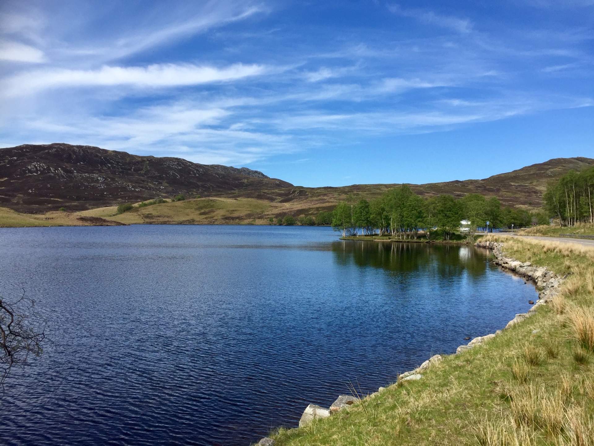 Loch Tarff campervan