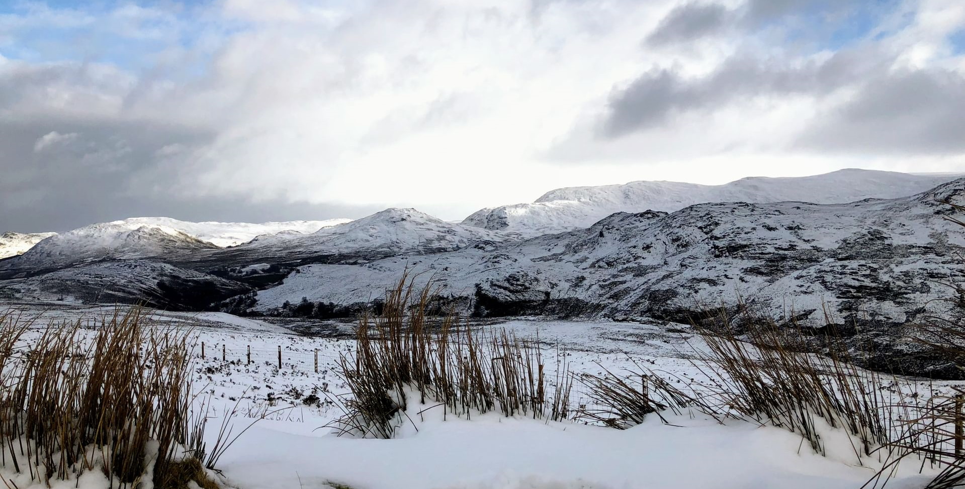 South Loch Ness in winter