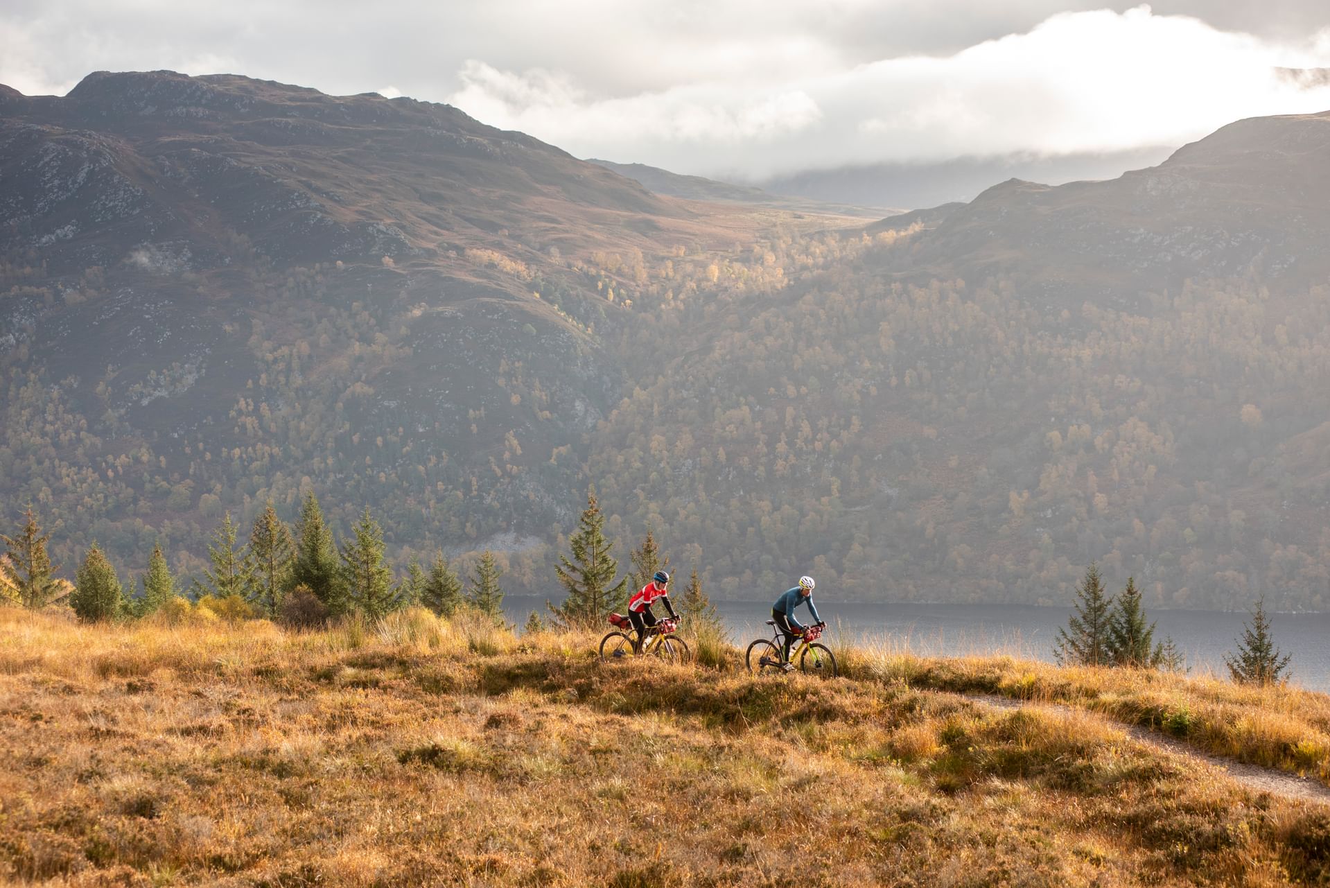 Cycling Loch Ness