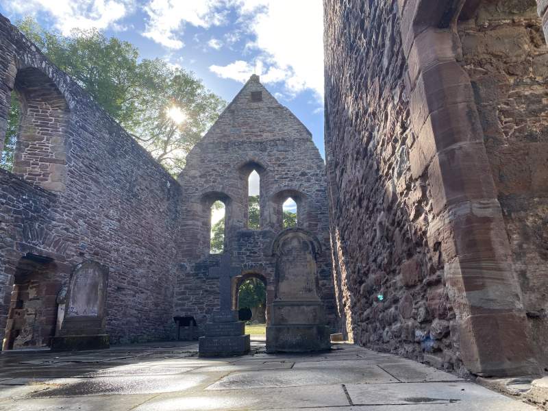 Internal photo of Beauly Priory