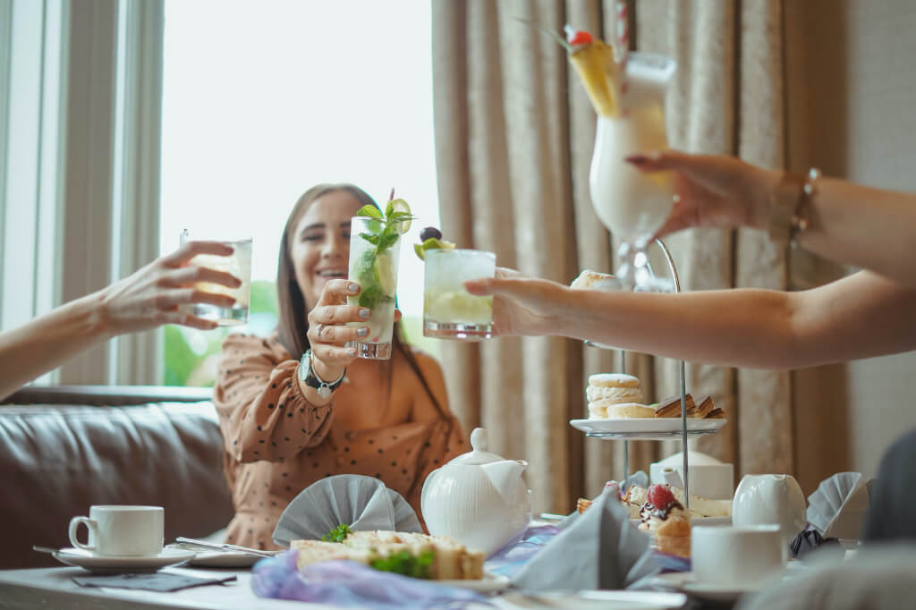 Tipsy tea party palace hotel