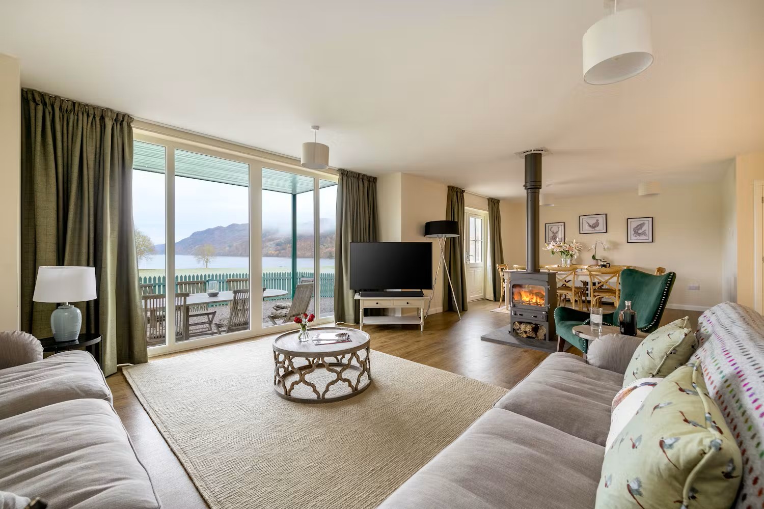 livingroom with a view