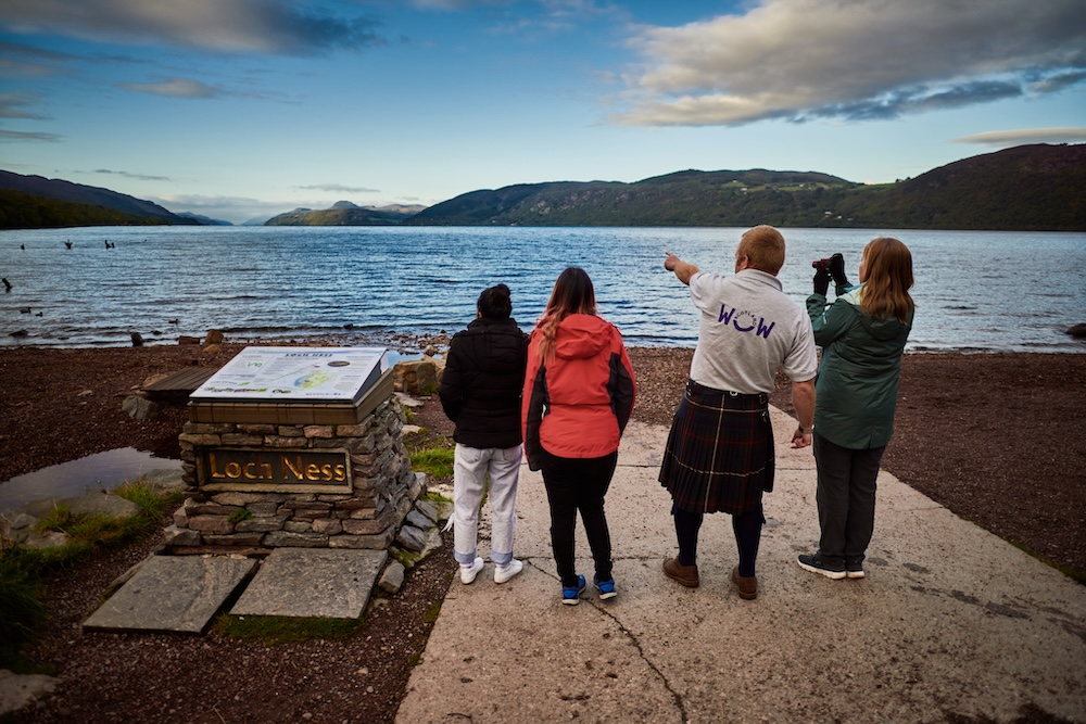 people and loch ness