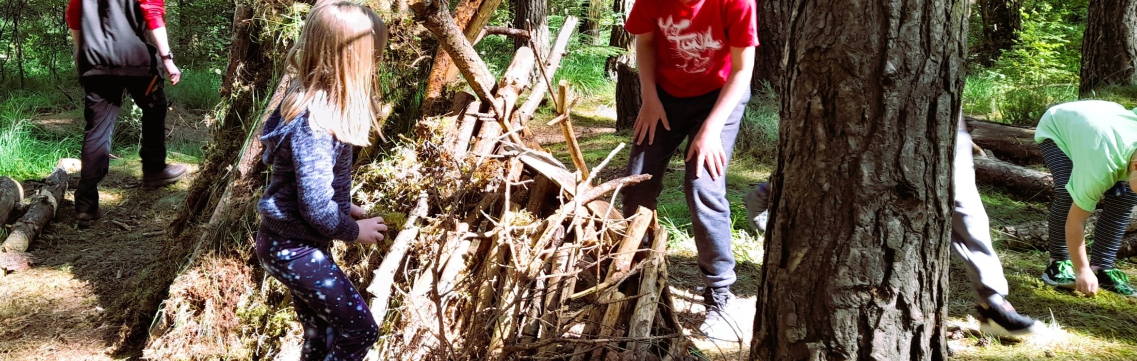 Bushcraft with bowhunter